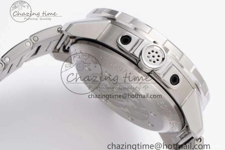 MIROTIME 0205 EasyCare Aquatimer Chrono SS V6SF 1:1 Best Edition Gray Dial on SS Bracelet A 7035